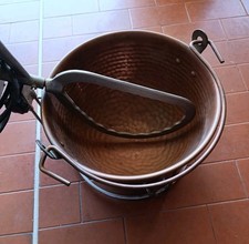 paiolo per polenta In Rame